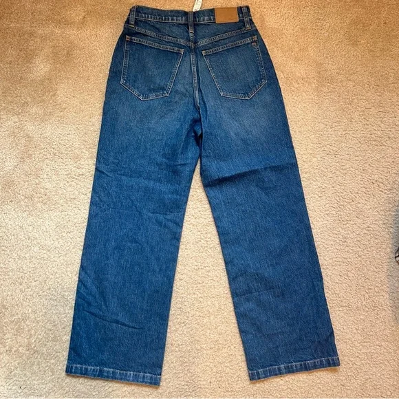 Madewell The Perfect Vintage Wide Leg Crop Jeans - Picture 4 of 10